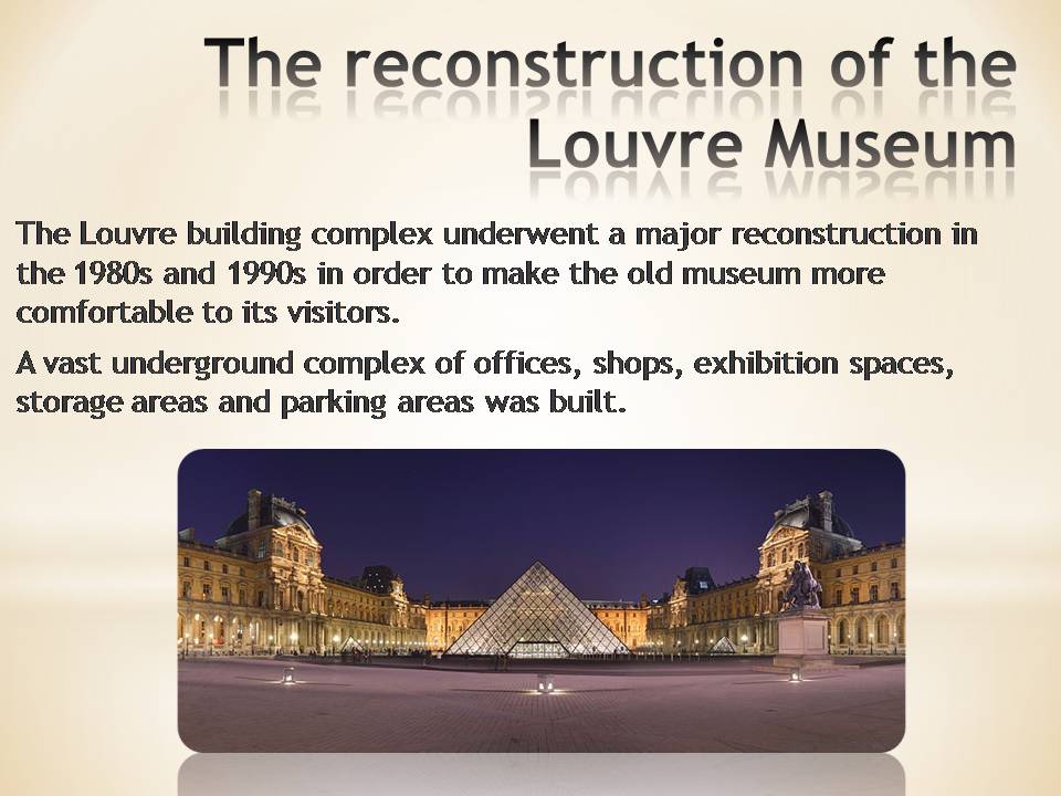 Презентація на тему «Тhe Louvre Museum» - Слайд #3