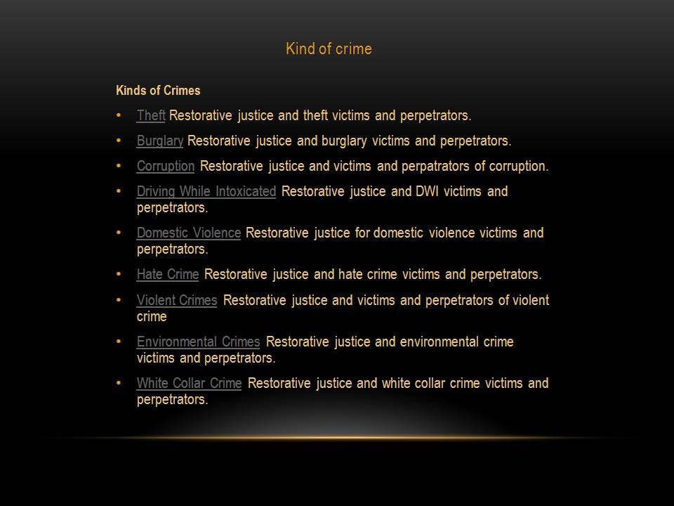 Презентація на тему «Crime» - Слайд #4