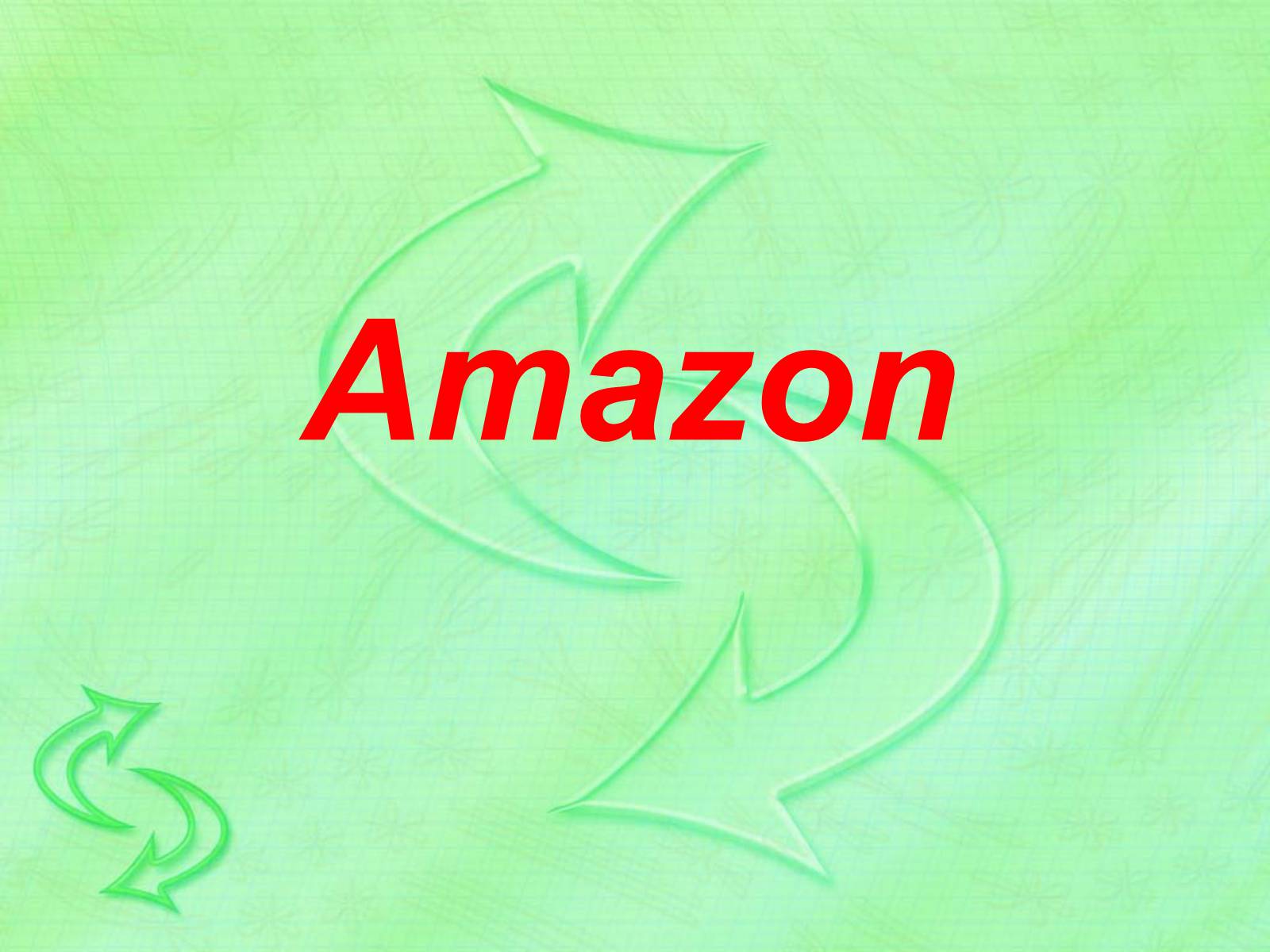 Презентація на тему «Amazon» - Слайд #1