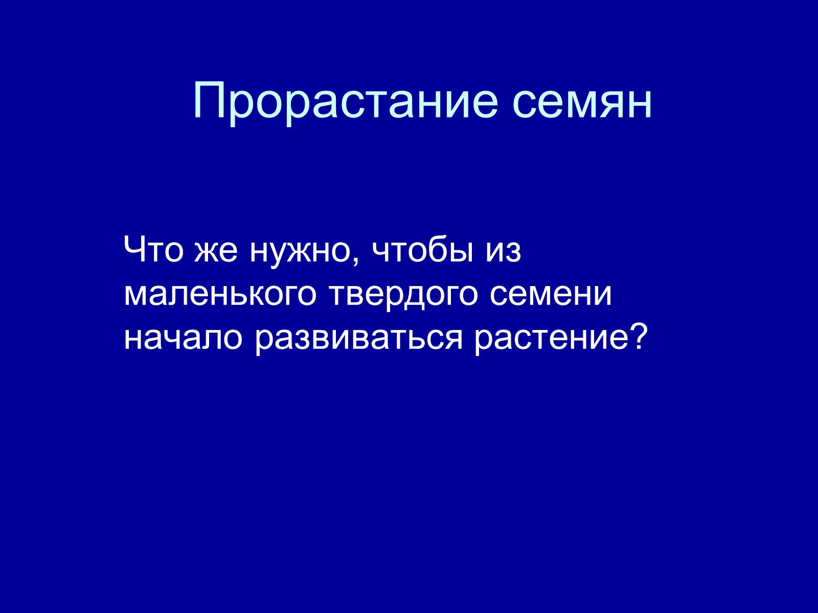 Презентація на тему «Прорастание семян» - Слайд #2