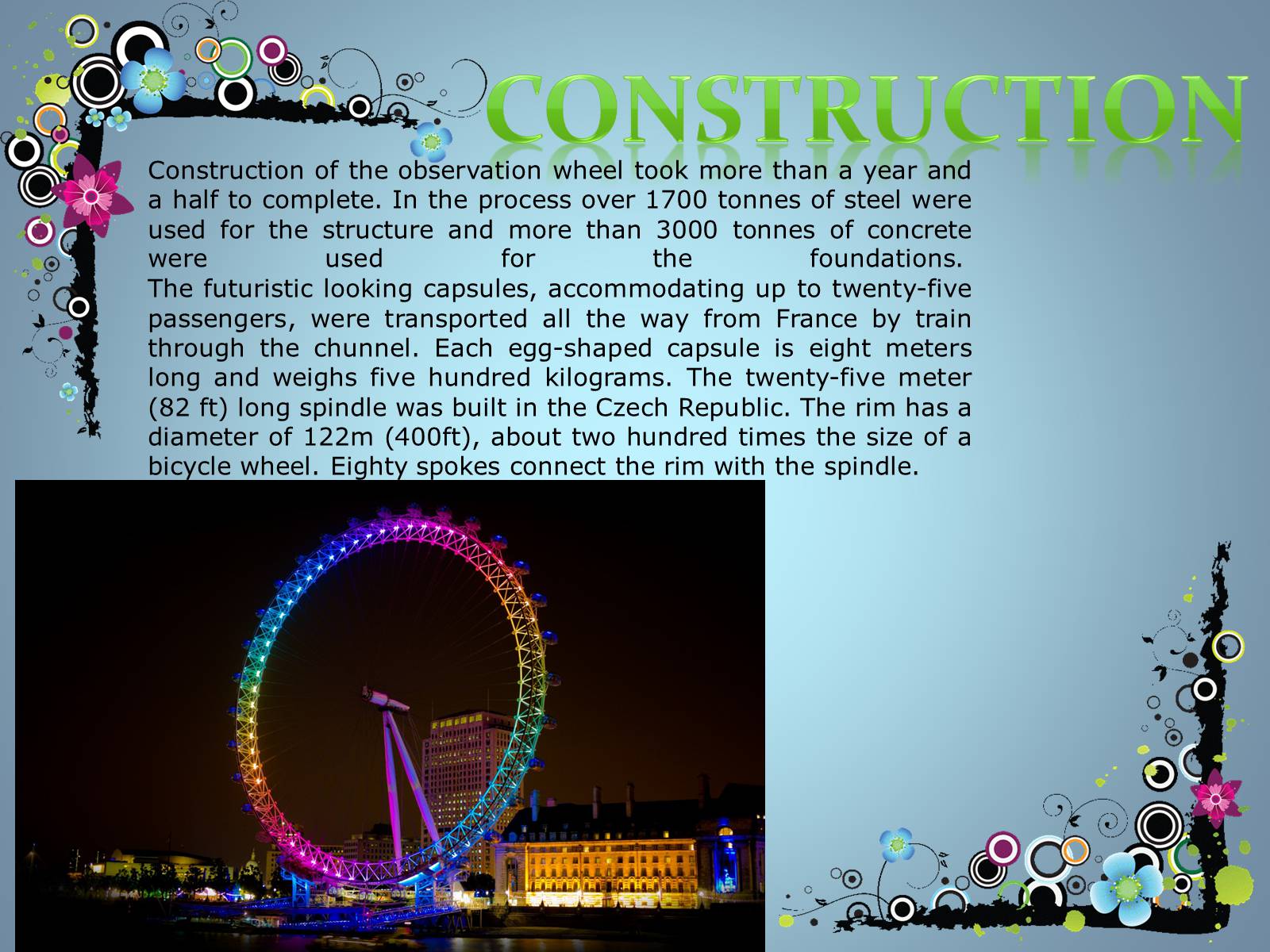 Презентація на тему «London Eye» - Слайд #5