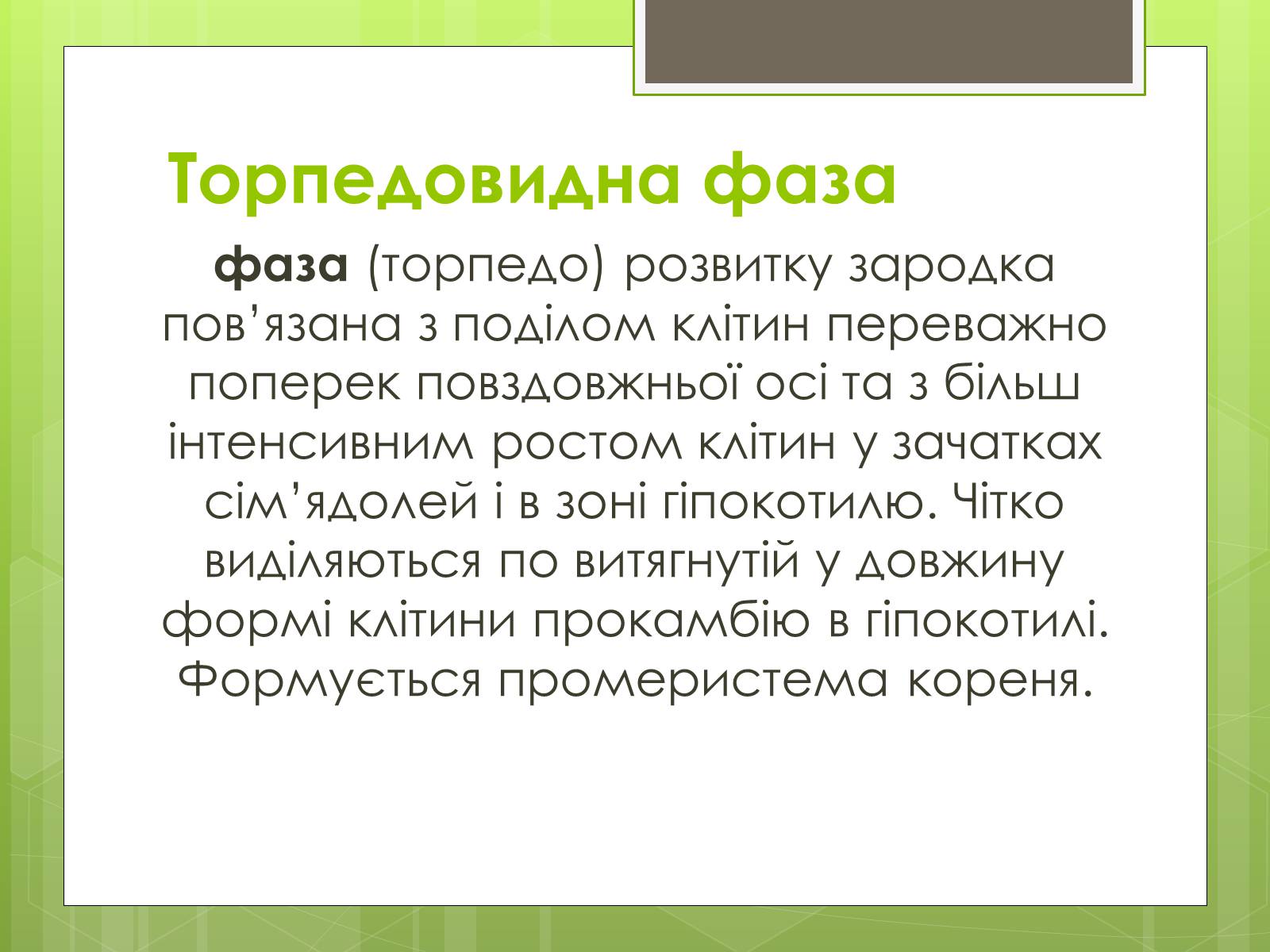 Презентація на тему «Ембріональний етап» - Слайд #9