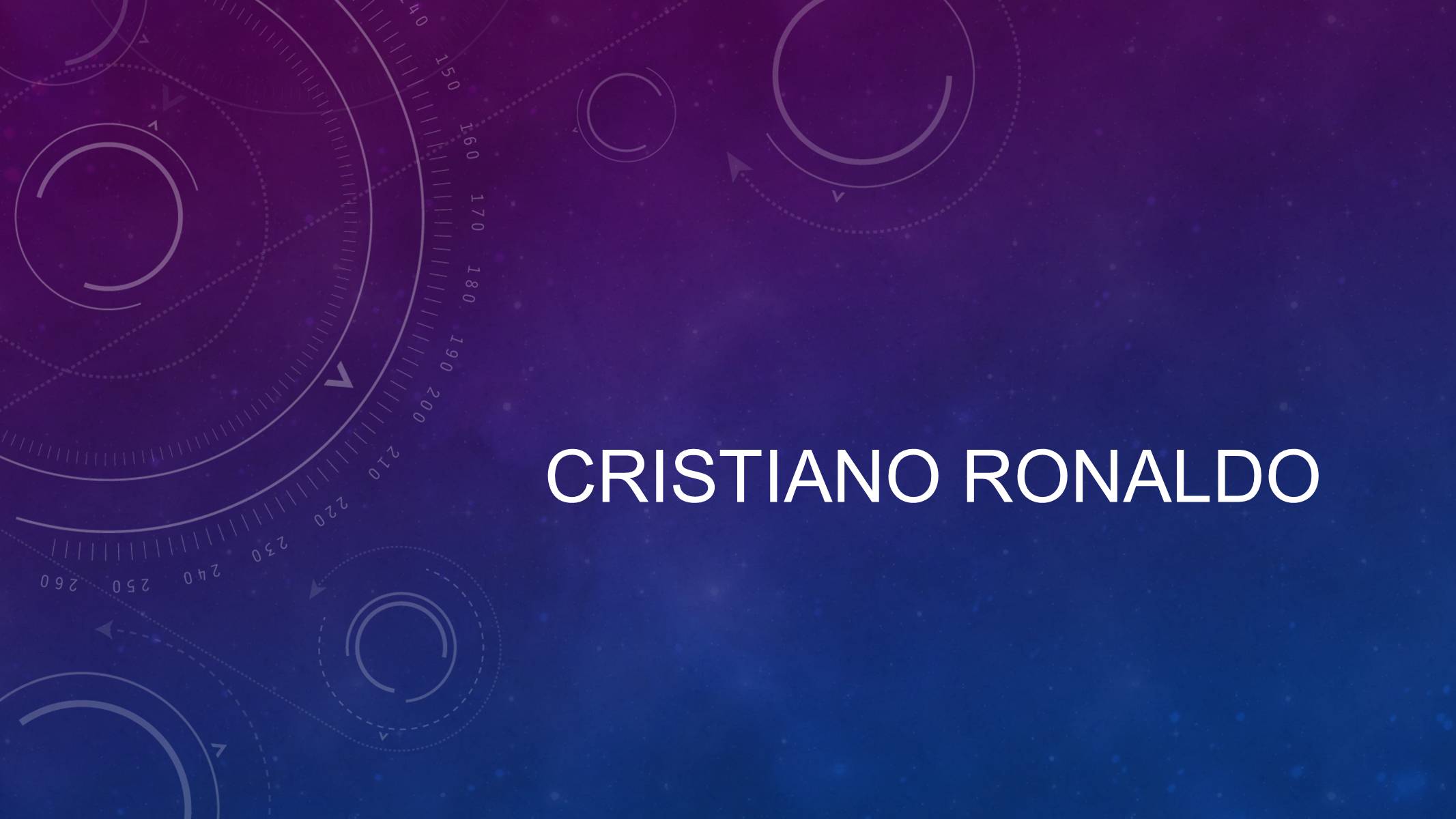 Презентація на тему «Cristiano Ronaldo» - Слайд #1
