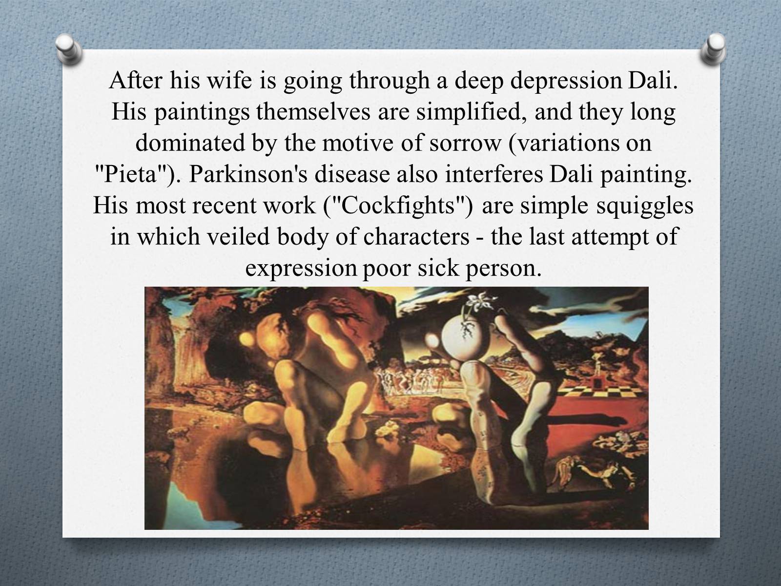 Презентація на тему «Salvador Dali» (варіант 2) - Слайд #13