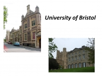 Презентація на тему «University of Bristol»