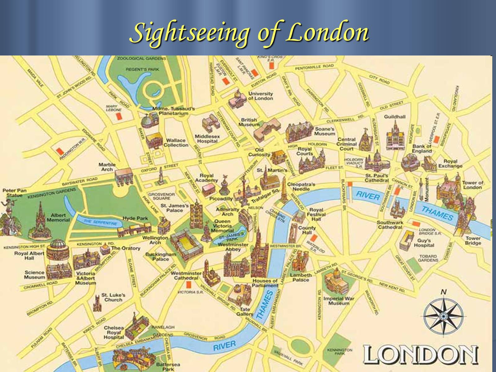 Презентація на тему «London» (варіант 8) - Слайд #3