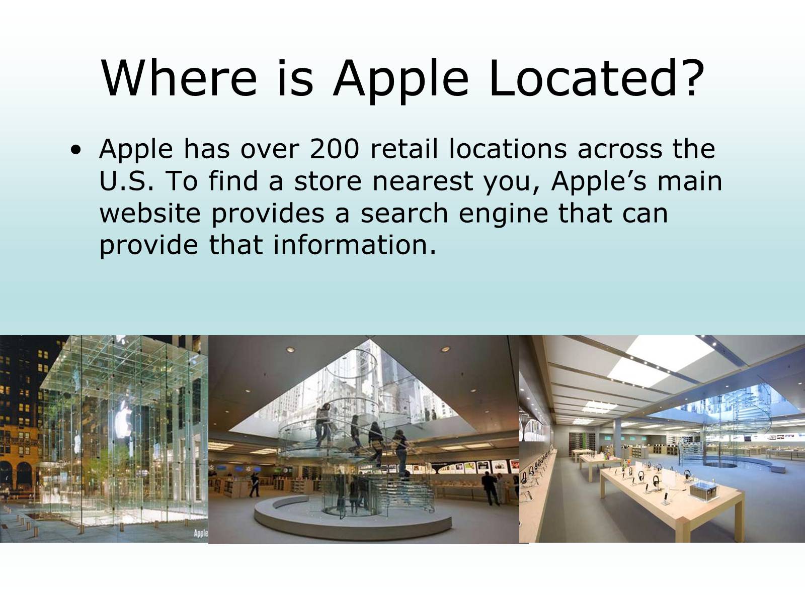 Презентація на тему «Welcome to Apple…» - Слайд #22