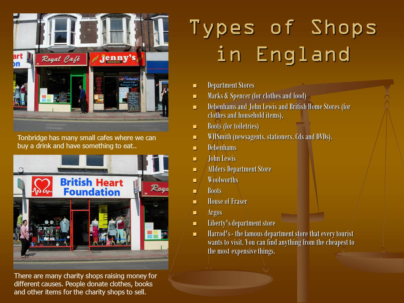 Презентація на тему «Shops and shopping» - Слайд #6