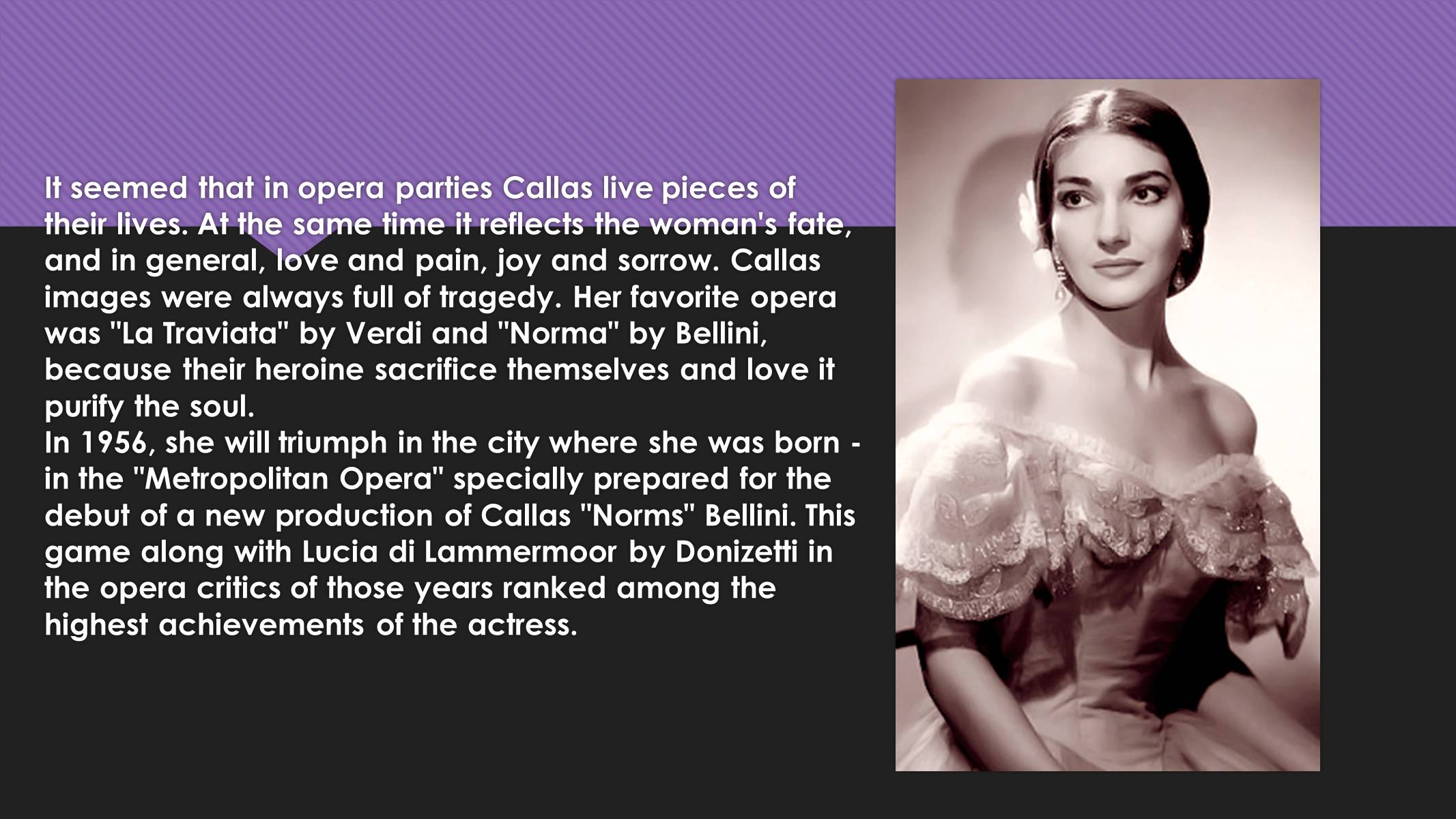 Презентація на тему «Maria Callas» - Слайд #7