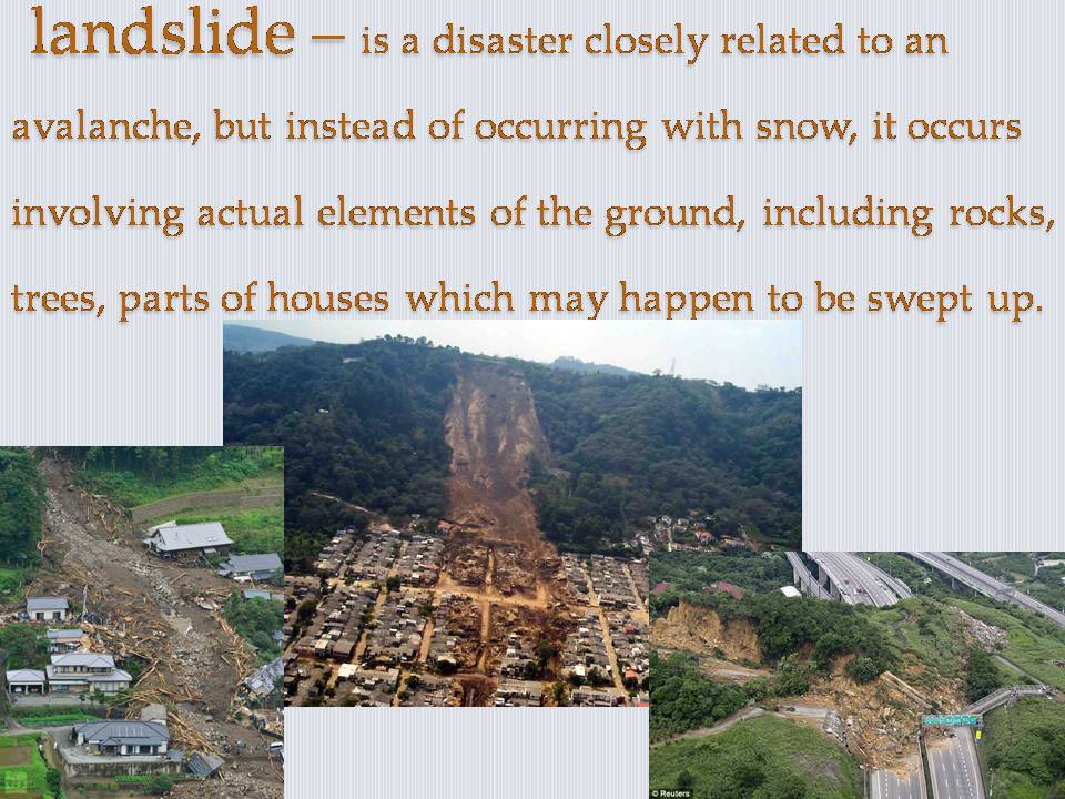 Презентація на тему «Natural disasters» (варіант 8) - Слайд #11