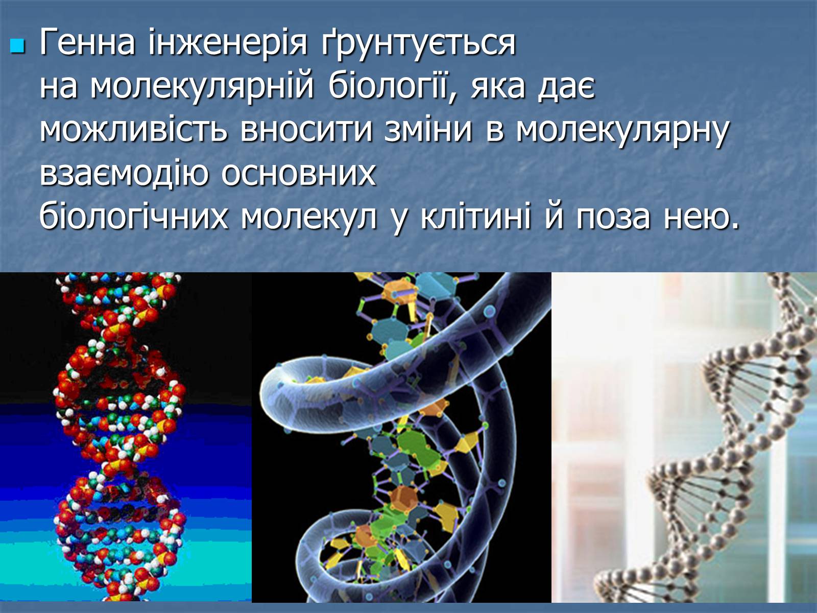 Презентація на тему «Генна інженерія та її досягнення» (варіант 2) - Слайд #3