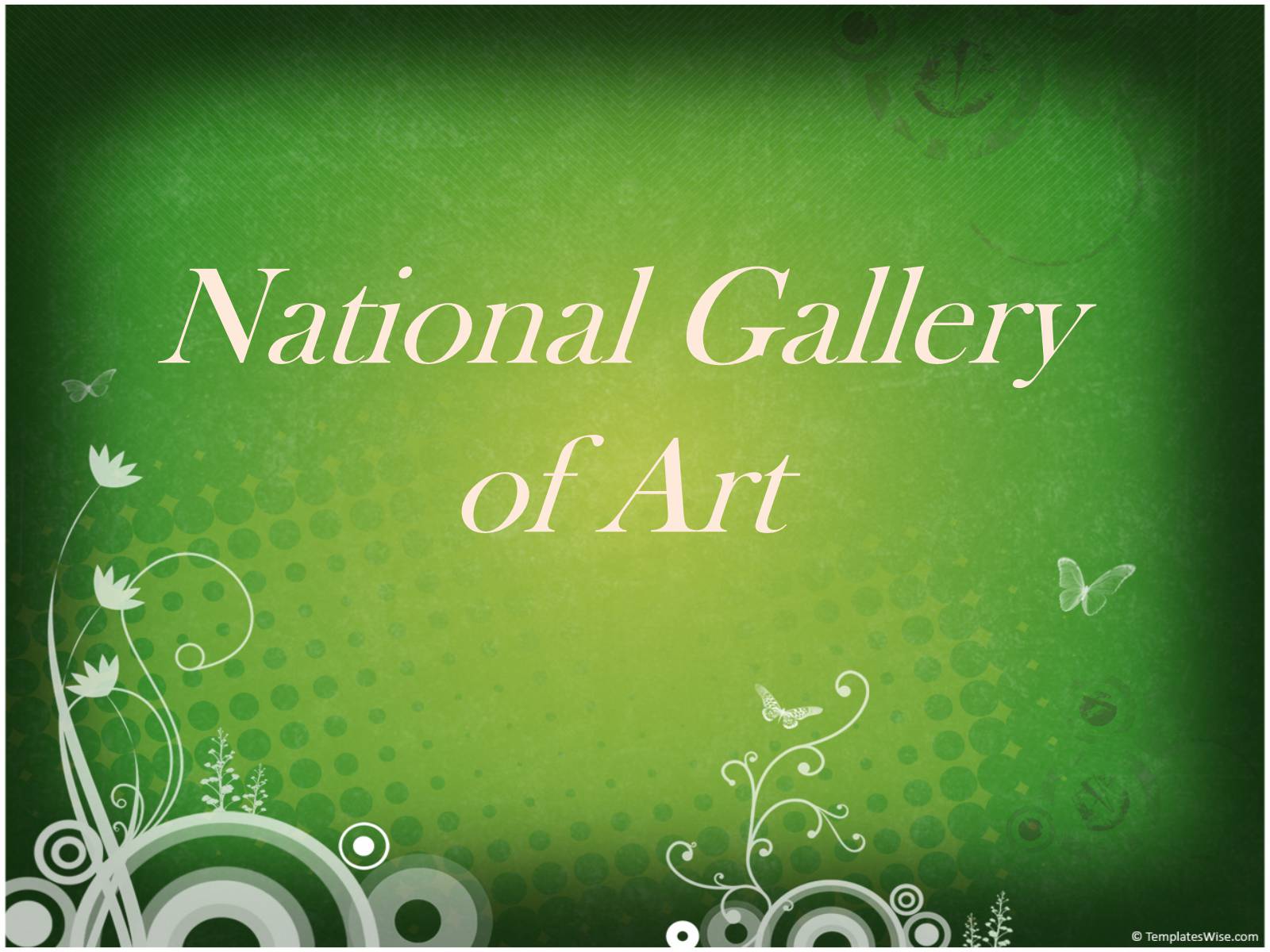 Презентація на тему «National Gallery of Art» (варіант 1) - Слайд #1
