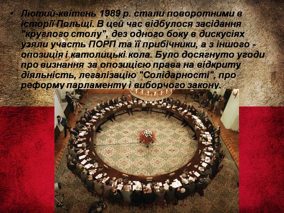 Презентація на тему «Республіка Польща після Другої світової війни до наших днів» - Слайд #21