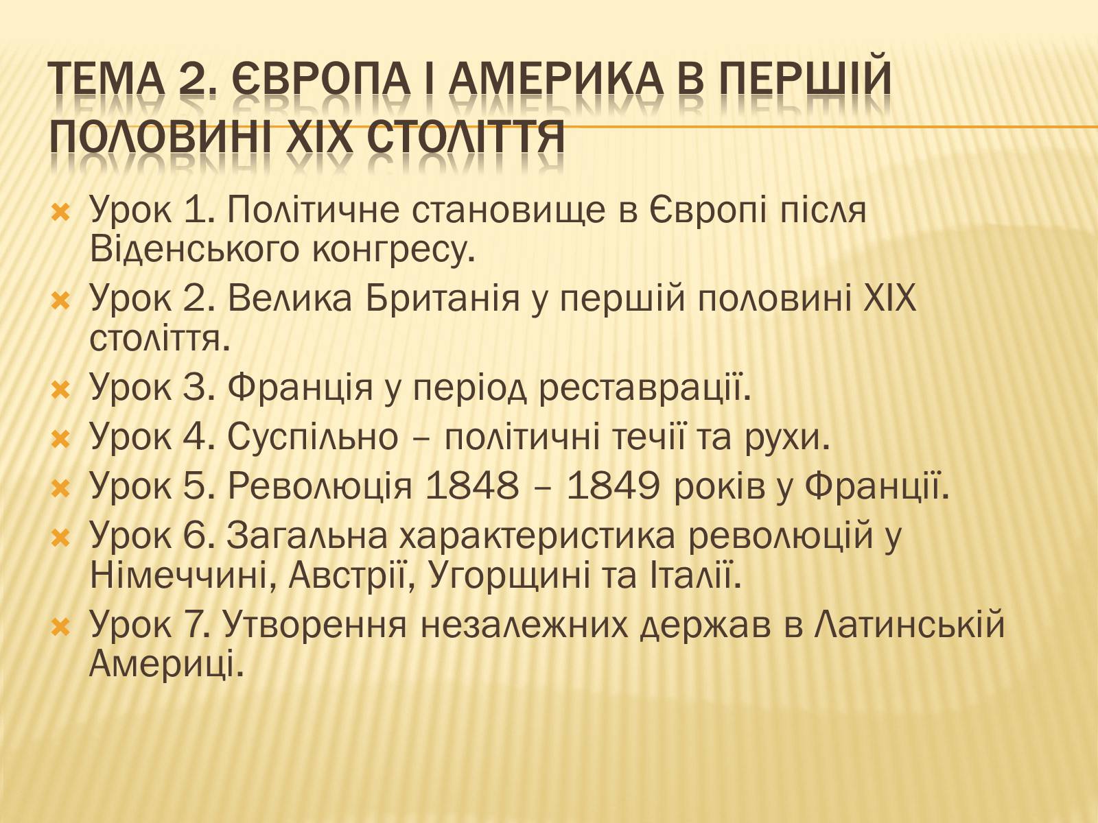 Презентація на тему «Політичне становище в Європі після Віденського конгресу» - Слайд #1