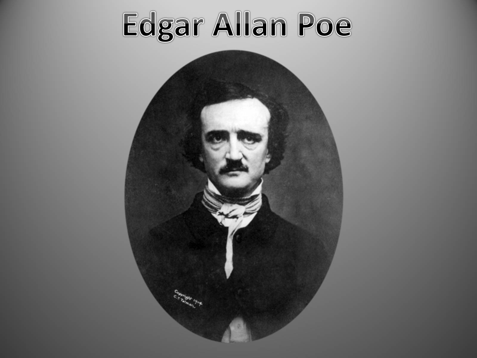 Презентація на тему «Edgar Allan Poe» - Слайд #1