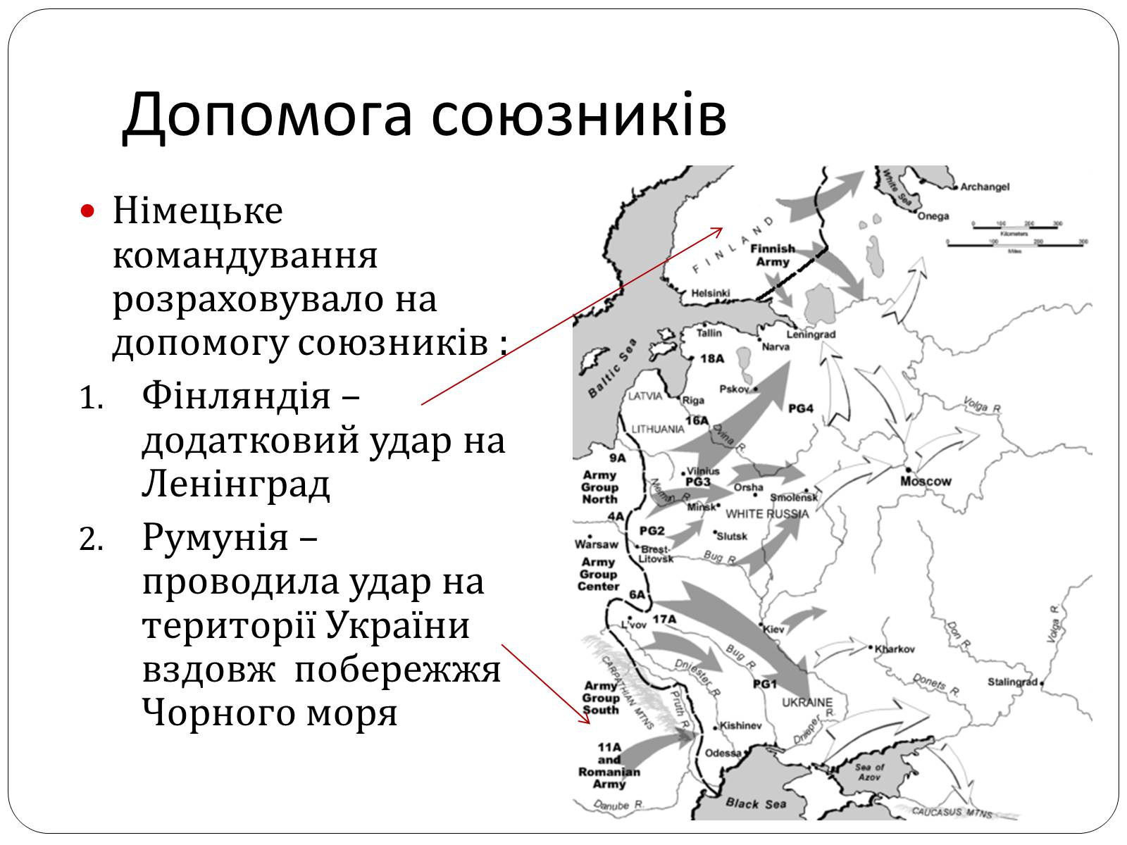 Презентація на тему «План «Барбаросса» або дериктива №21» - Слайд #8