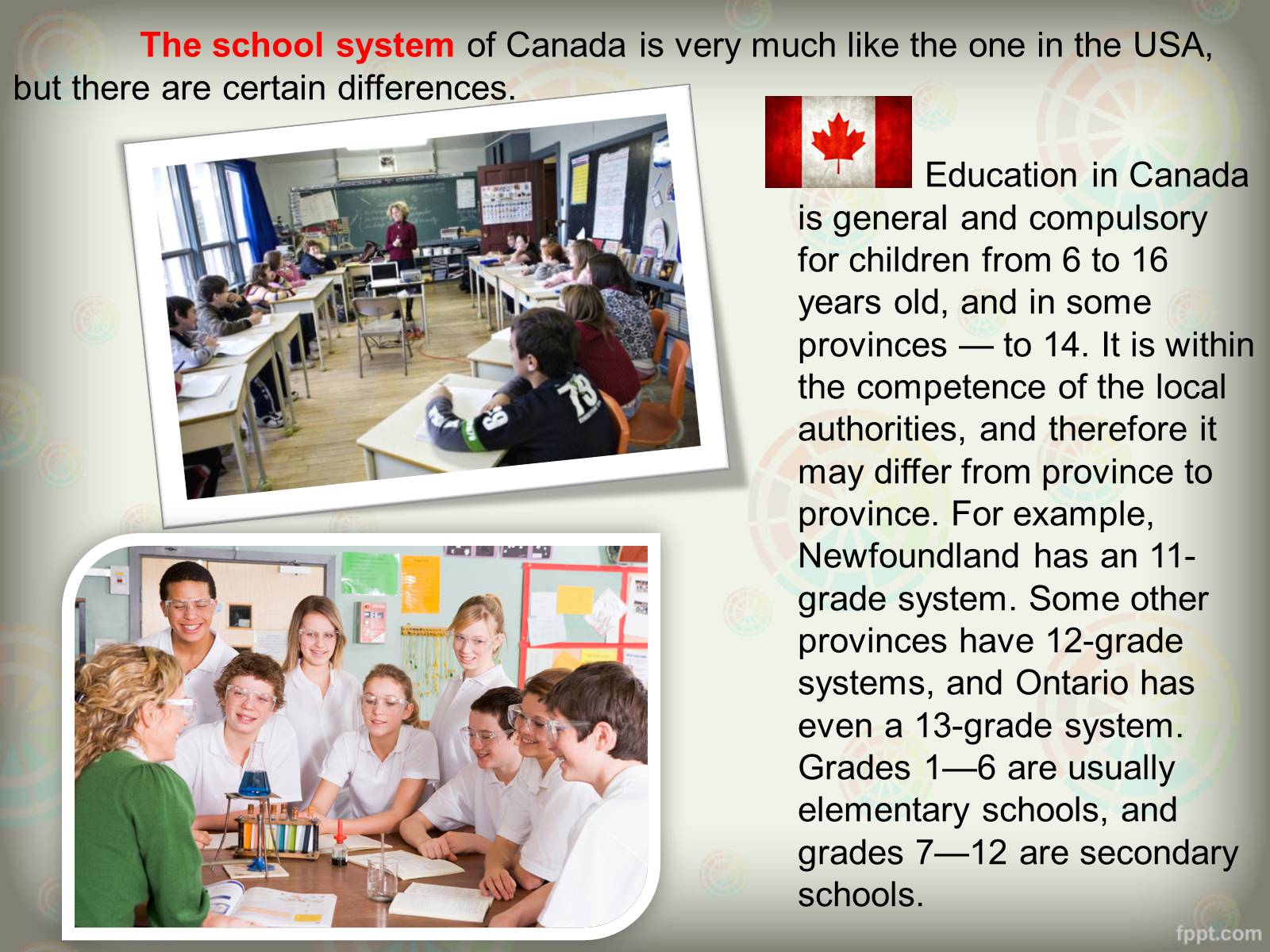 Презентація на тему «Education in Canada» - Слайд #2