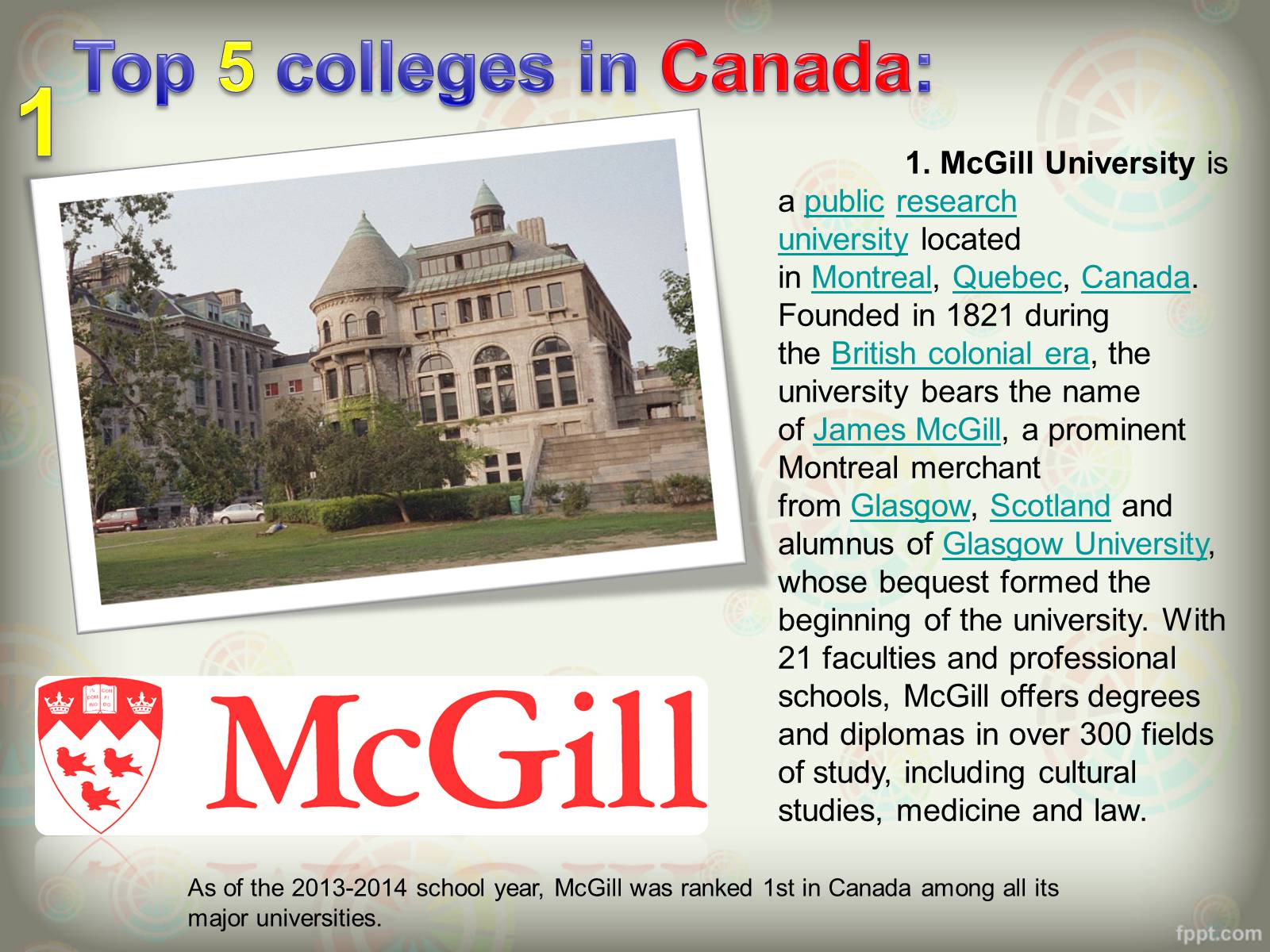 Презентація на тему «Education in Canada» - Слайд #9