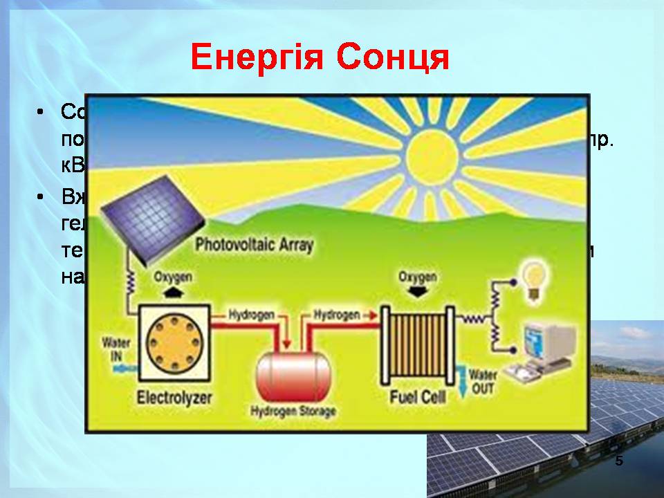 Презентація на тему «Альтернативні джерела енергії» (варіант 13) - Слайд #5