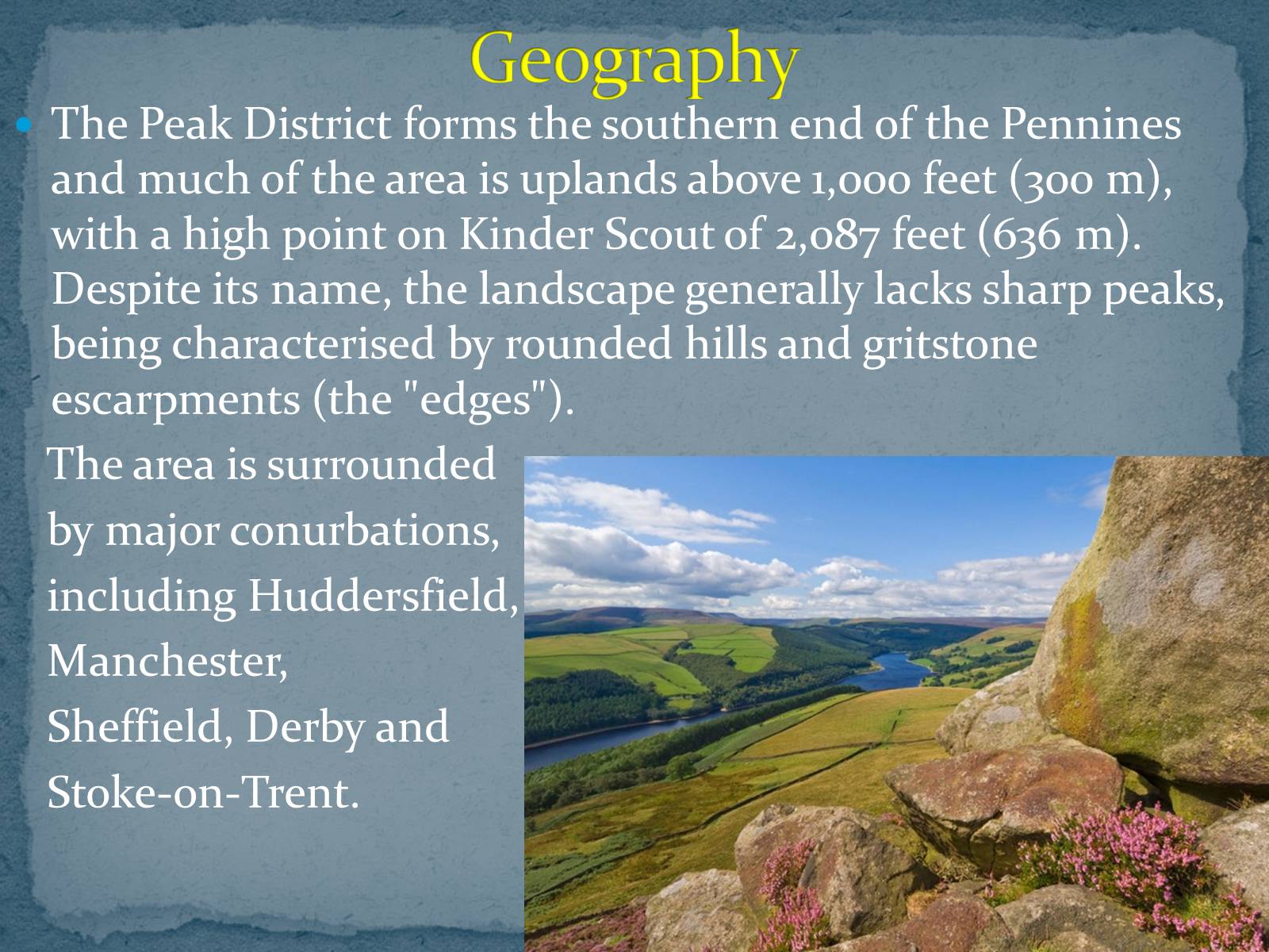 Презентація на тему «The Peak District National Park» - Слайд #4
