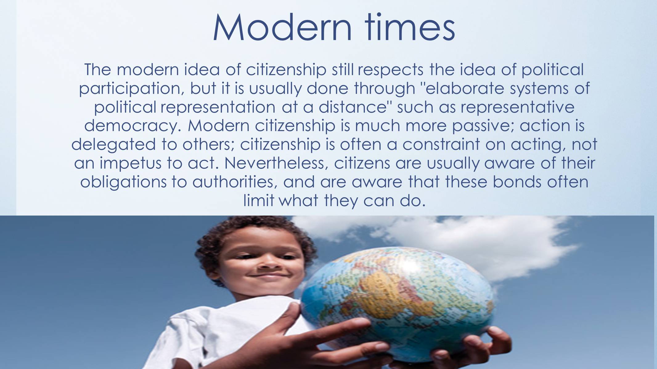 Презентація на тему «Citizenship for Young People» - Слайд #3