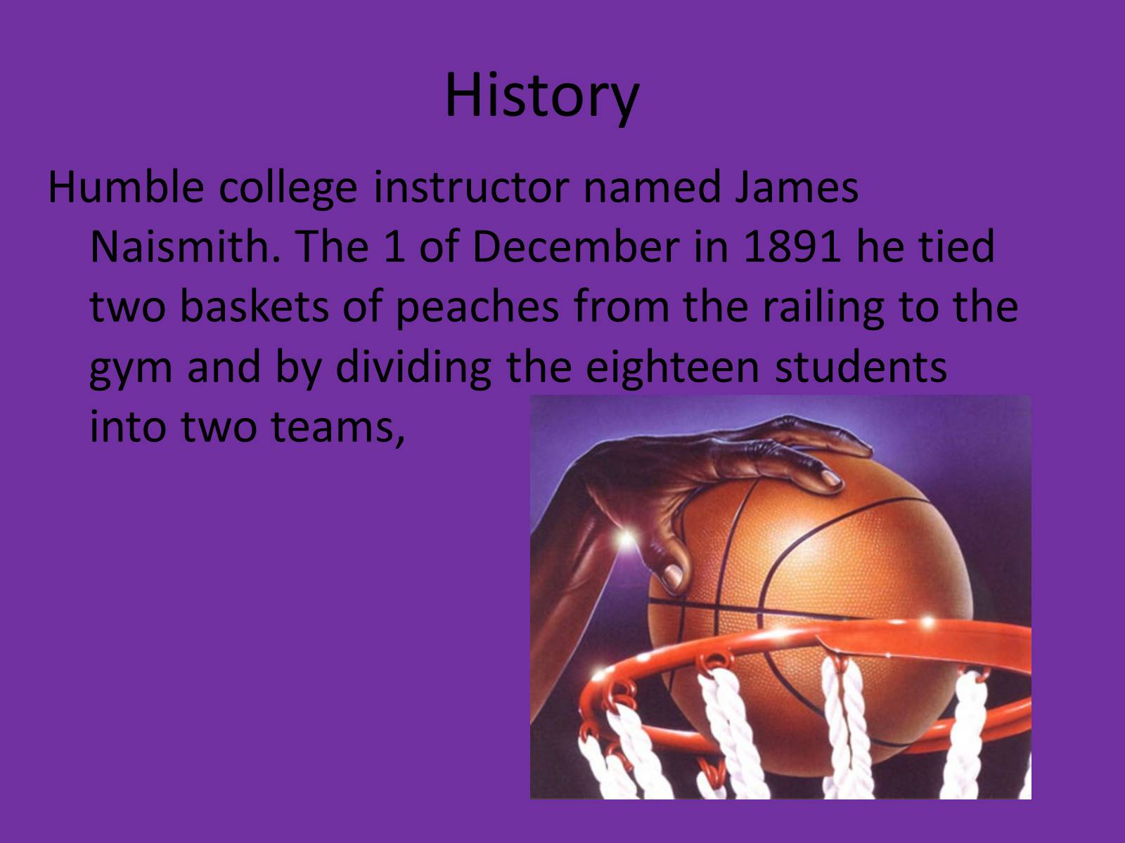 Презентація на тему «Basketball» - Слайд #2