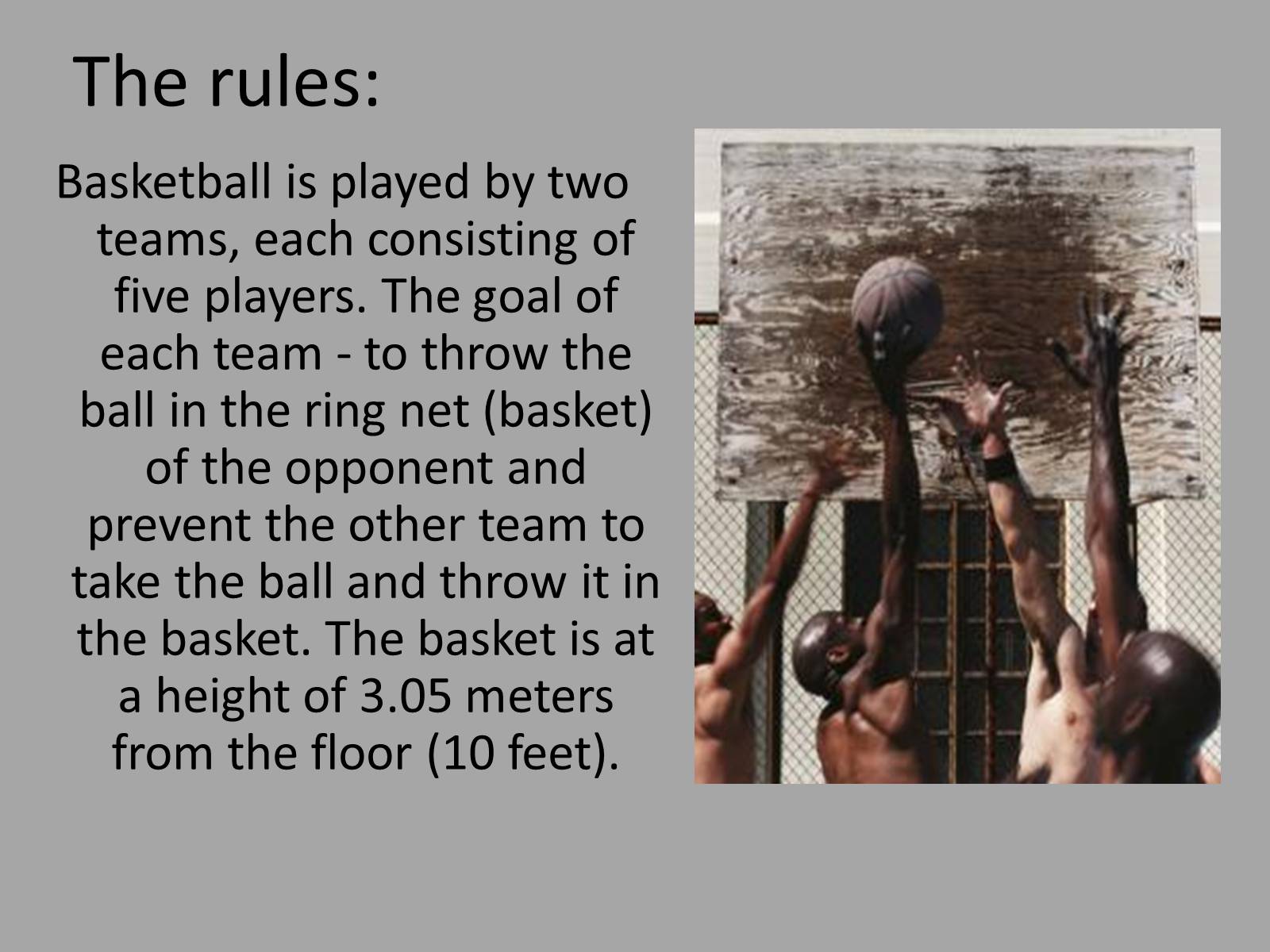 Презентація на тему «Basketball» - Слайд #6