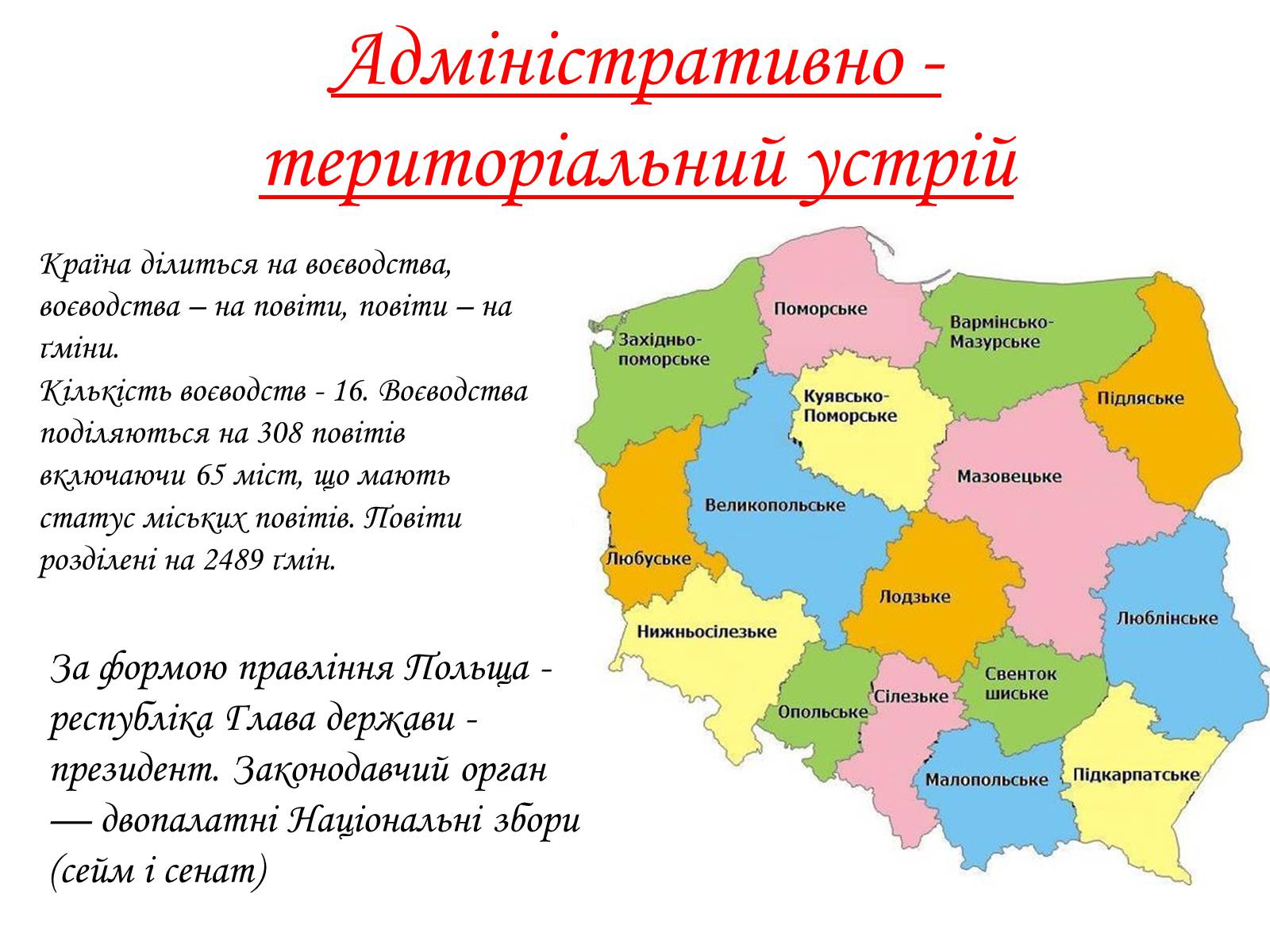 Презентація на тему «Республіка Польща» (варіант 7) - Слайд #3