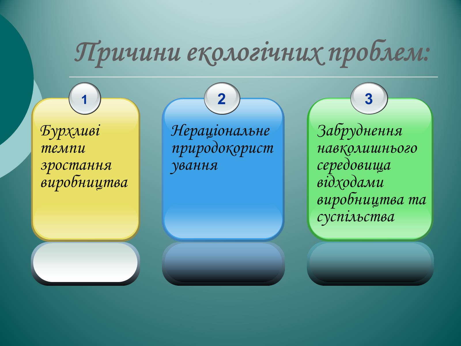 Презентація на тему «Глобальні проблеми людства екологічного характеру» - Слайд #2