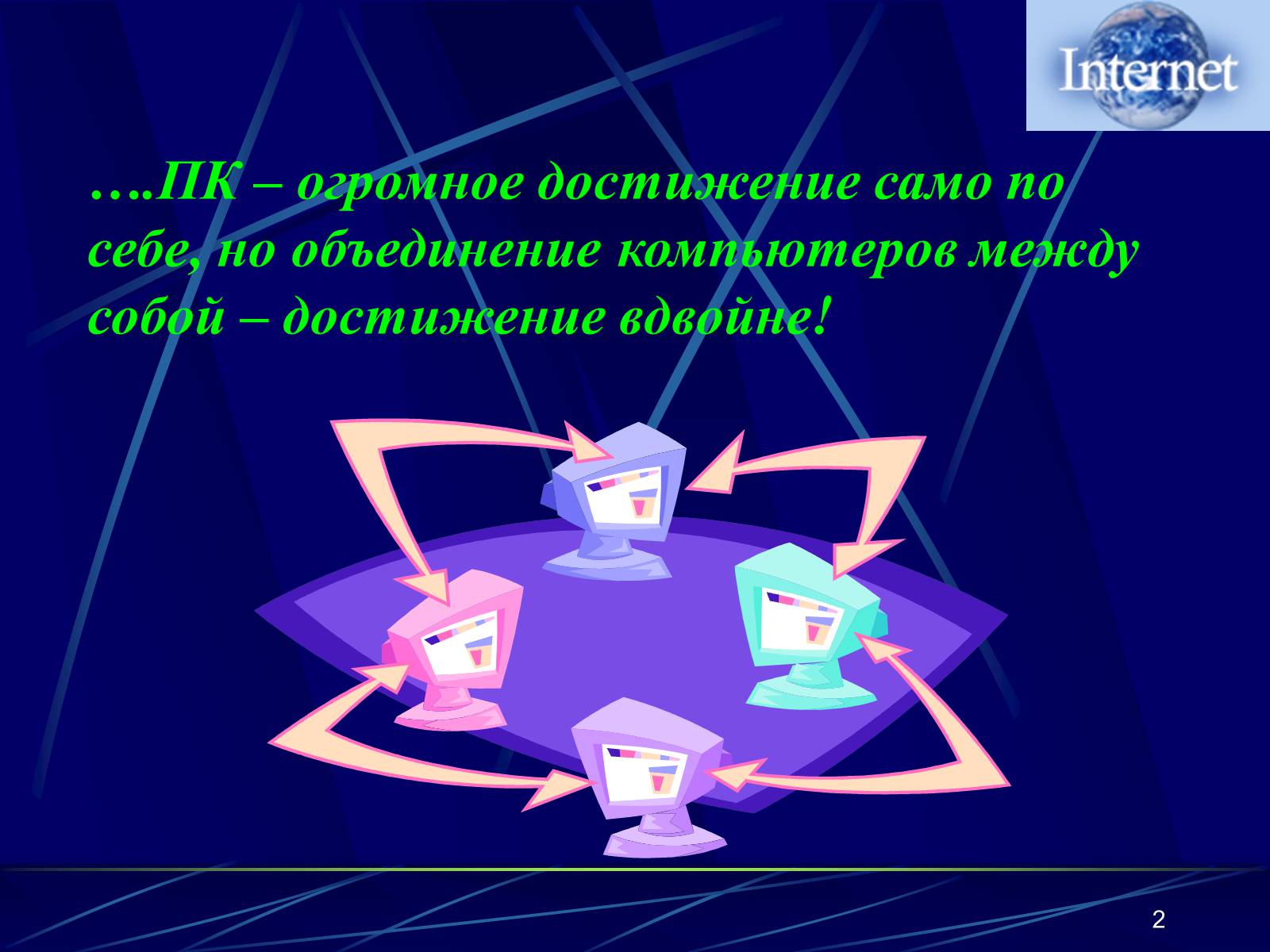 Презентація на тему «Інтернет» (варіант 1) - Слайд #2