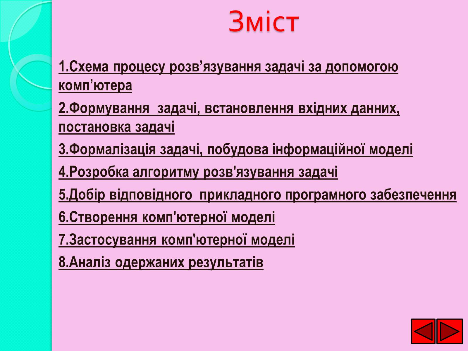 Презентація на тему «Ознайомлюємось із етапами розв&#8217;язування задач із використанням комп&#8217;ютера» - Слайд #2