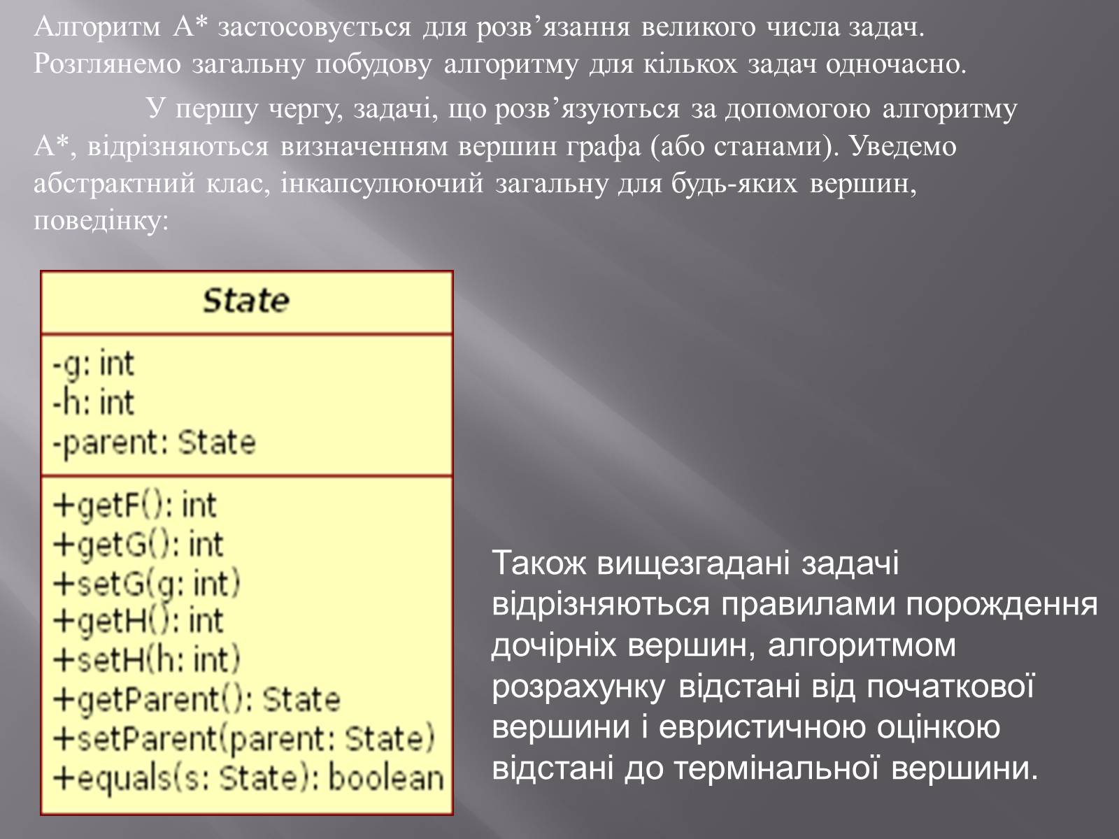 Презентація на тему «Штучний інтелект та евристичний алгоритм А*» - Слайд #30