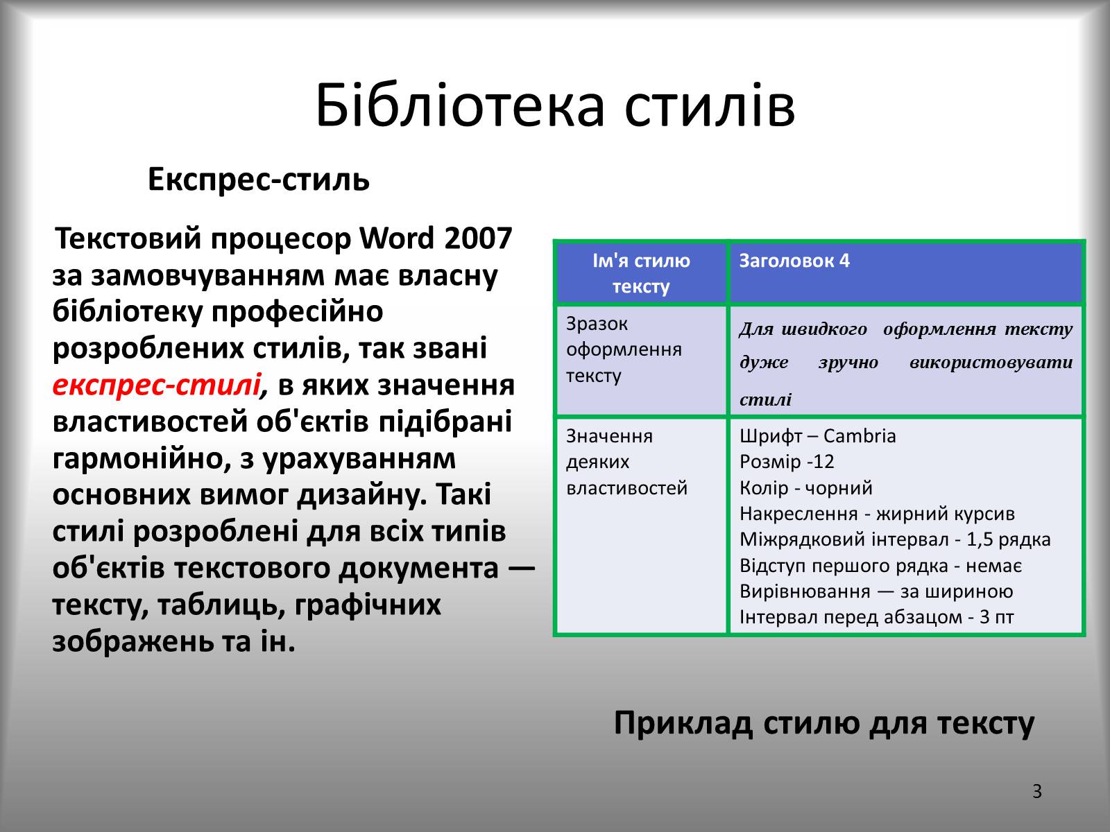 Презентація на тему «Створення спеціальних об&#8217;єктів у текстовому документі» - Слайд #3