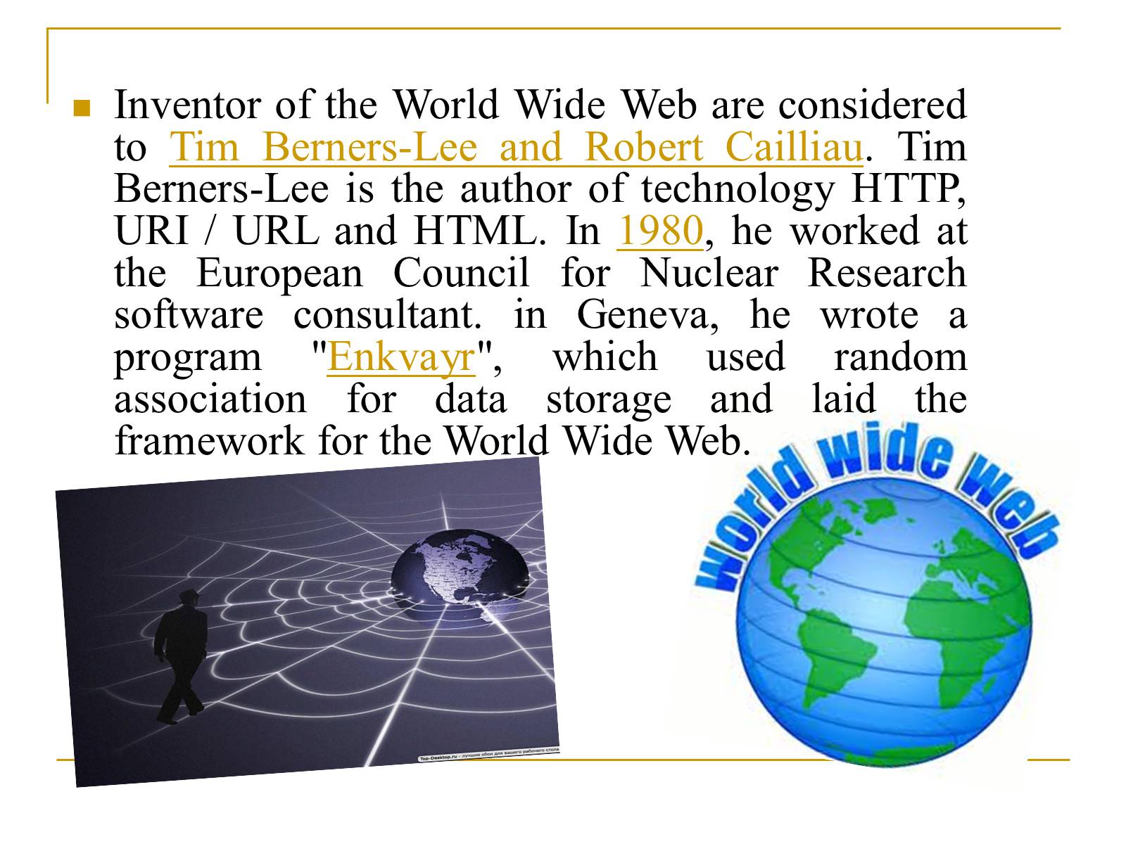 Презентація на тему «World Wide Web» - Слайд #2