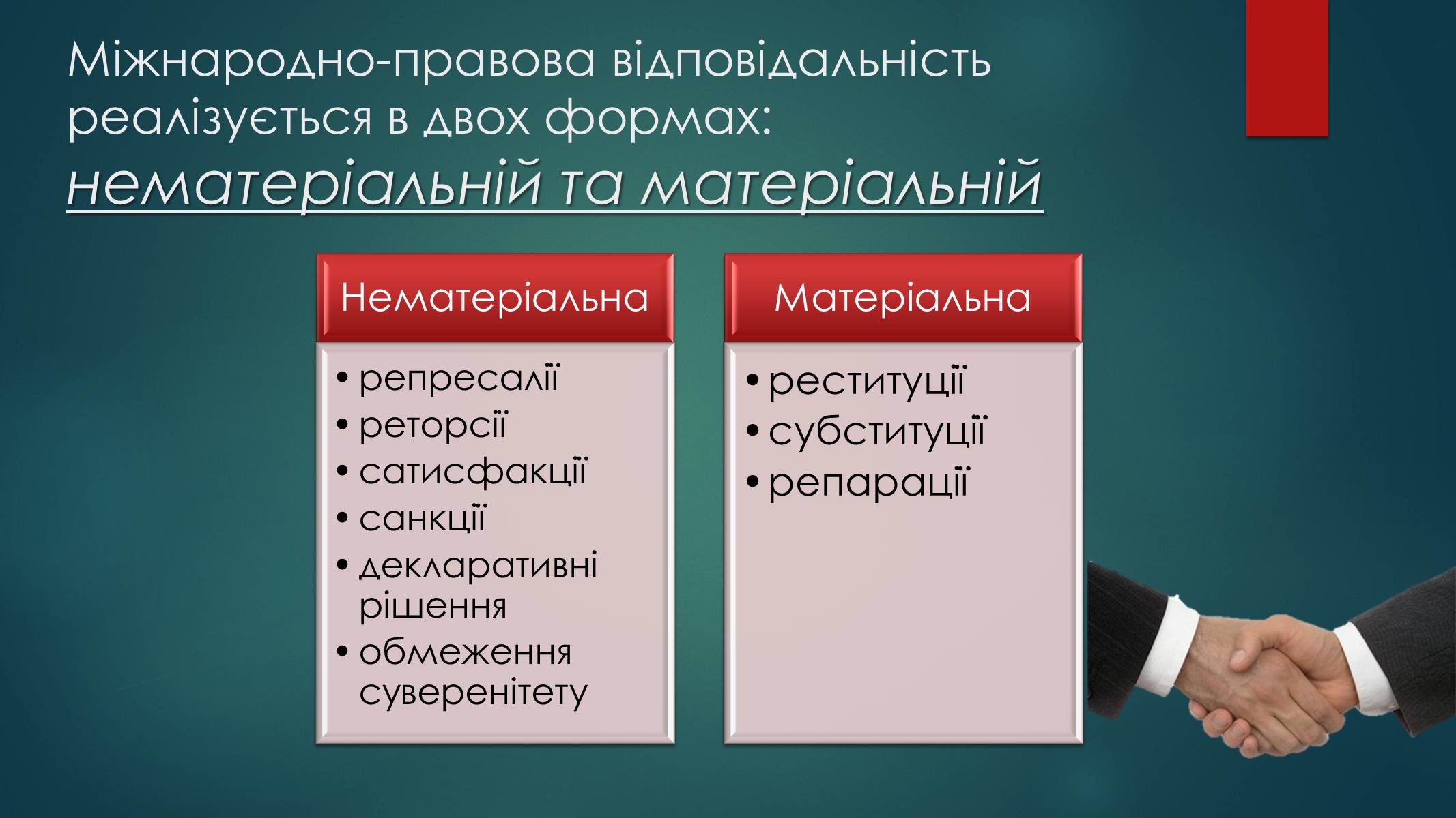 Презентація на тему «Види юридичної відповідальності» (варіант 2) - Слайд #15