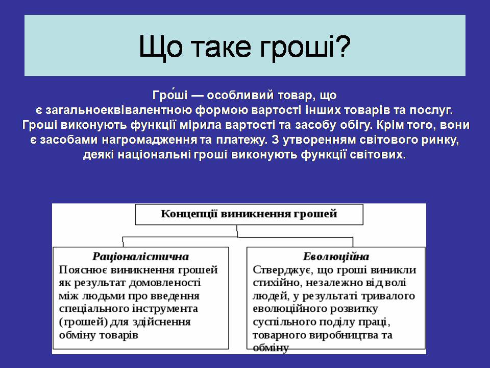 Презентація на тему «Гроші. Електронні гроші» - Слайд #2