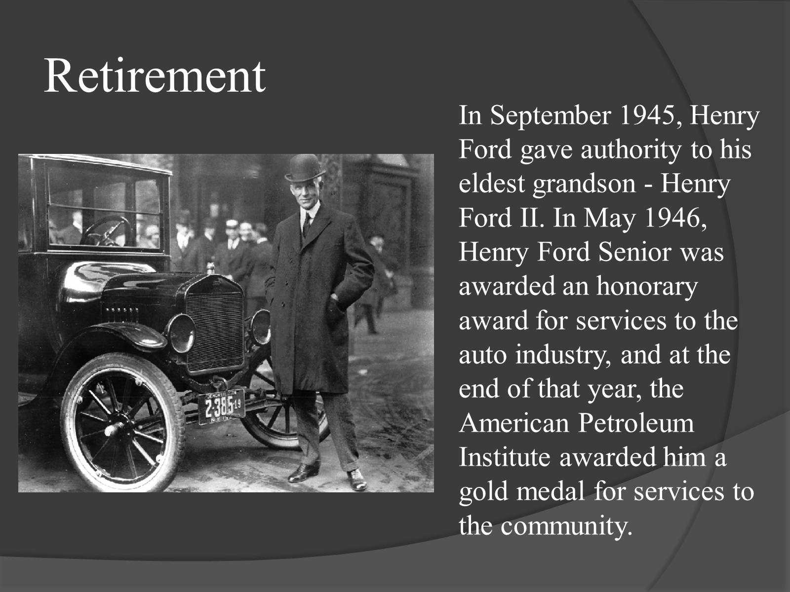 Презентація на тему «Henry Ford» - Слайд #8